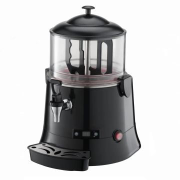WARME CHOCO DISPENSER ZWART 5LTR.