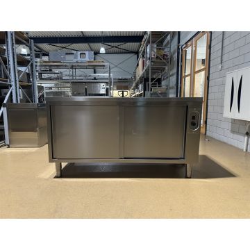 PROFINOX WARMKAST ENKELZIJDIG 1600x700x850MM