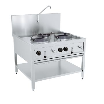HOLTEN ASIAN COOKING WOKTAFEL GAS 2W-1S