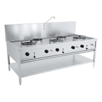 HOLTEN ASIAN COOKING WOKTAFEL GAS 3W-2S