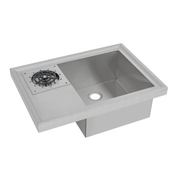 HAKPRO OPBOUW SPOELBAK BAR 570x400x190MM