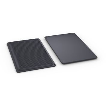 GRILL- EN BAKPLAAT 1/1 GN TRILAX COATING