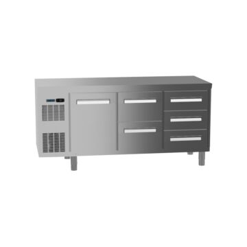 ZANUSSI KOELWERKBANK 1-DEURS 2-LADEN