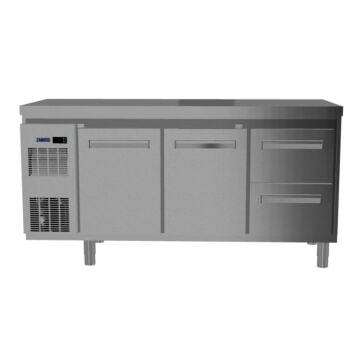 ZANUSSI KOELWERKBANK 2-DEURS 2-LADEN