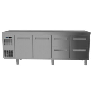 ZANUSSI KOELWERKBANK 2-DEURS 4 LADEN