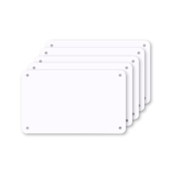 SNIJPLAAT WIT SET/5 53x32,5CM