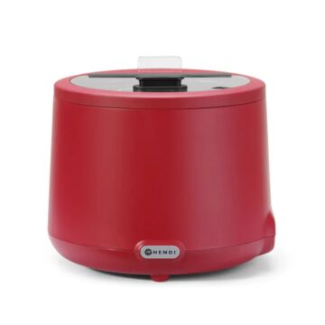 SOEPKETEL UNIQ ROOD ELEKTRISCH