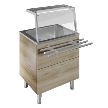 BAIN MARIE UNIT 2x1/1 GN F01H2AF