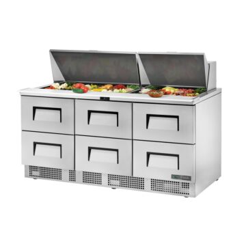 TRUE SALADIERE 6 LADES 30x 1/6GN TFP-72-30M-D-6-HC