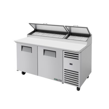 TRUE PIZZAWERKBANK 2 DEURS 9x 1/3 GN TPP-AT-67-HC