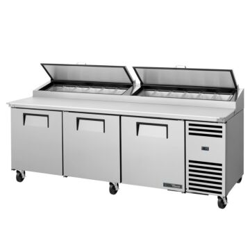 TRUE PIZZAWERKBANK 3 DEURS 12x 1/3 GN TPP-AT2-93-HC