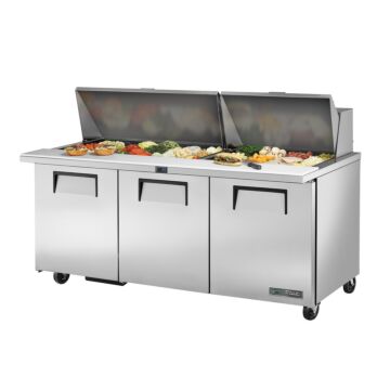 TRUE SALADIERE 3 DEURS 30x 1/6 GN TSSU-72-30M-B-ST-HC