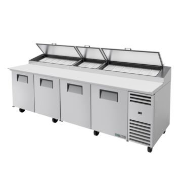 TRUE PIZZAWERKBANK 4 DEURS 15x 1/3 GN TPP-AT-119-HC