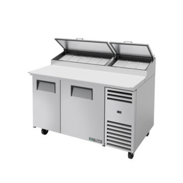 TRUE PIZZAWERKBANK 2 DEURS 8x 1/3 GN TPP-AT-60-HC