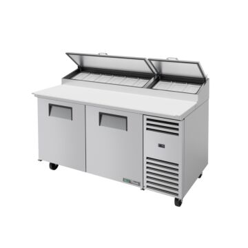 TRUE PIZZAWERKBANK 2 DEURS 9x 1/3 GN TPP-AT-67-HC