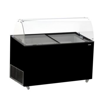 COMBISTEEL SCHEPIJSVITRINE TENERIFE ZWART 10X5L
