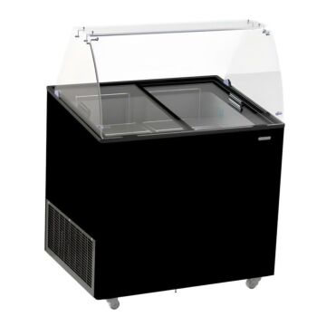 COMBISTEEL SCHEPIJSVITRINE CORSICA ZWART 6X5L