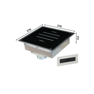 ADVENTYS INDUCTIE INBOUW BUFFET GL 650 DIR 650W - DROP IN