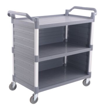 CREATIVE KITCHEN SERVEERWAGEN 3-BLADS 101x50x96 INCLUSIEF ZIJPANELEN