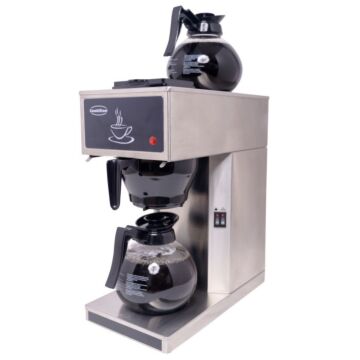 KOFFIEMACHINE INCLUSIEF 2 GLAZEN KOFFIEKANNEN 1.8L