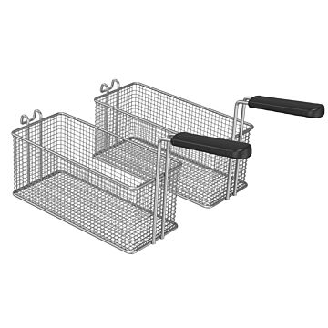SET/2 1/2 FRITUURMANDJES 2x5L OPTIOIL FRITEUSES