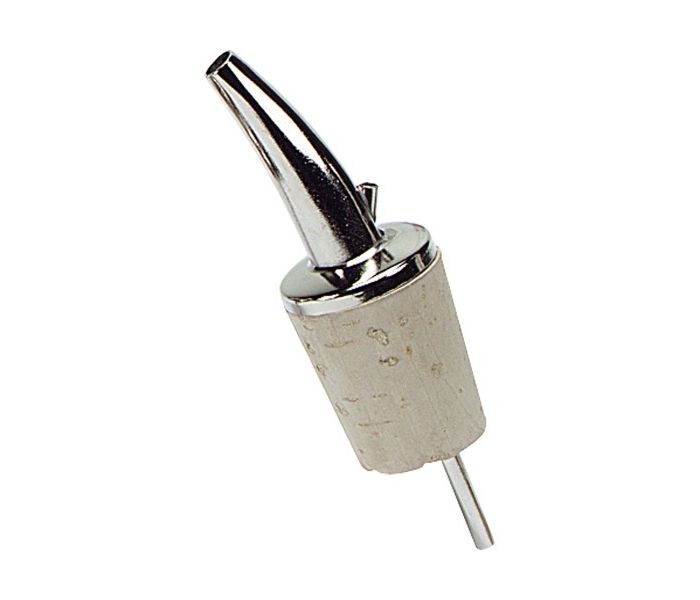 SCHENKKURK RVS KURKDOP LANG
