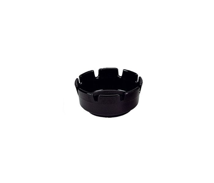 ASBAK TYPE MELAMINE ZWART 10CM