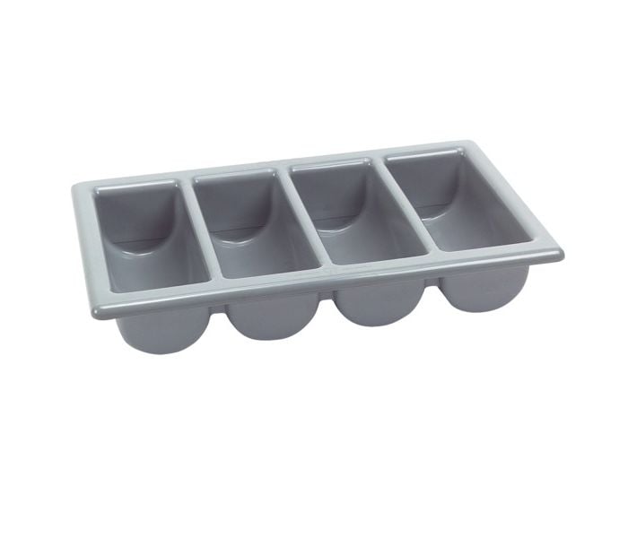 BESTEKBAK 1/1 GN GRIJS 4-VAK