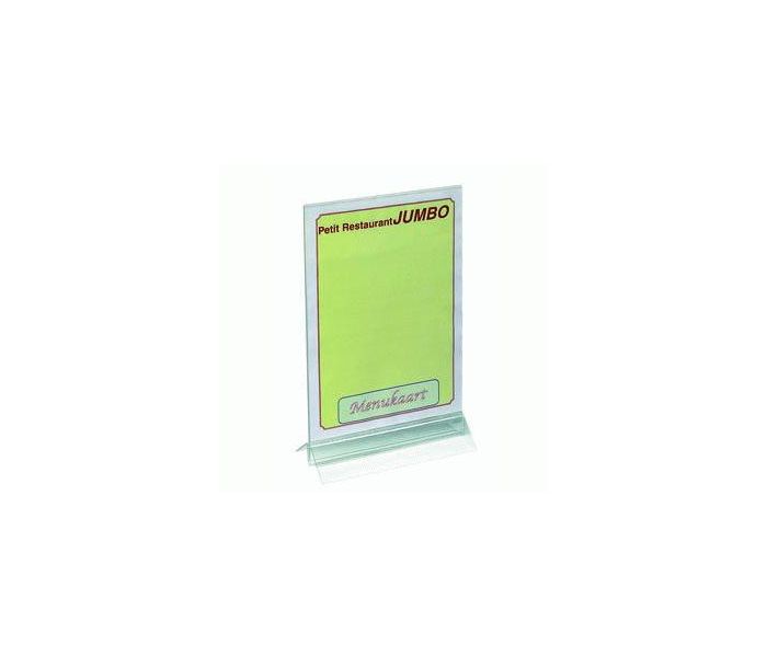 MENUSTANDAARD A4 PLEXIGLAS (A)