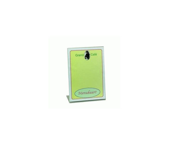 MENUSTANDAARD A4 PLEXIGLAS (B)