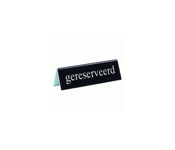 BORDJE 'GERESERVEERD' 13 CM