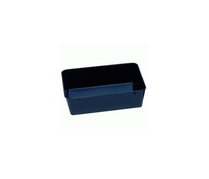 E937.660 VLEESBAK MELAMINE ZWART 29x16