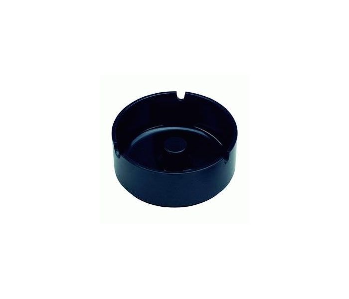 ASBAK MELAMINE ZWART ø 10CM