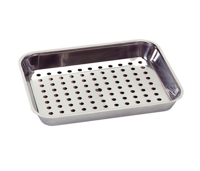 LEKBAK RVS 32X23X5½ CM+ROOSTER