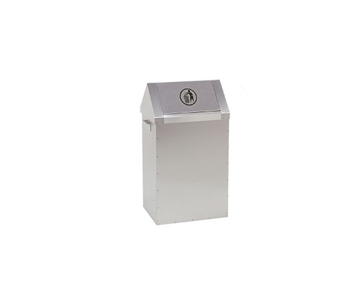 E921.212 AFVALBAK TD40 RVS 73x40x30 CM