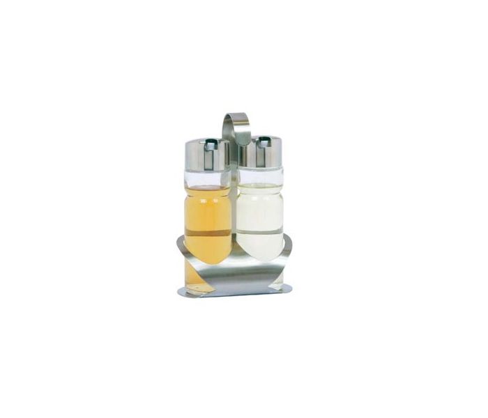 MENAGE OLIE/AZIJN RVS/GLAS