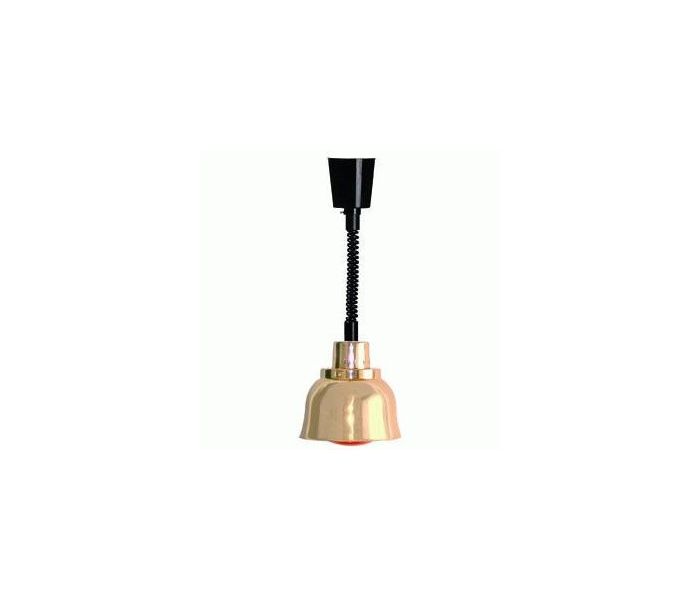 E508.022 WARMHOUDKAP KOPER MET LAMP