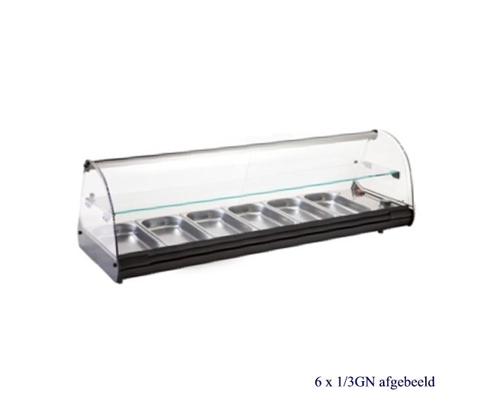 Warmhoudvitrine 4GN