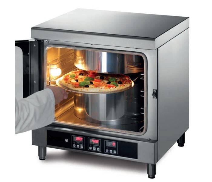 Detailfoto pizza