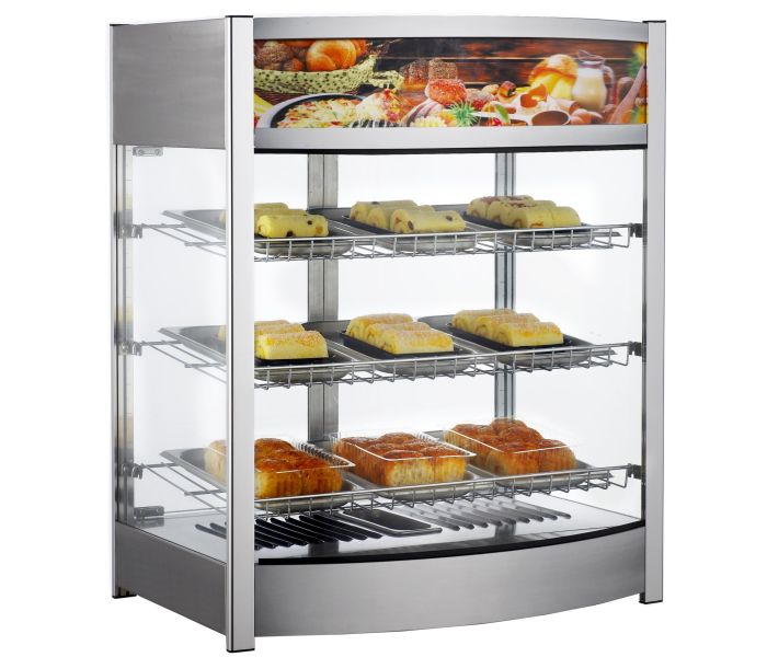 Warmhoudvitrine 137 ltr
