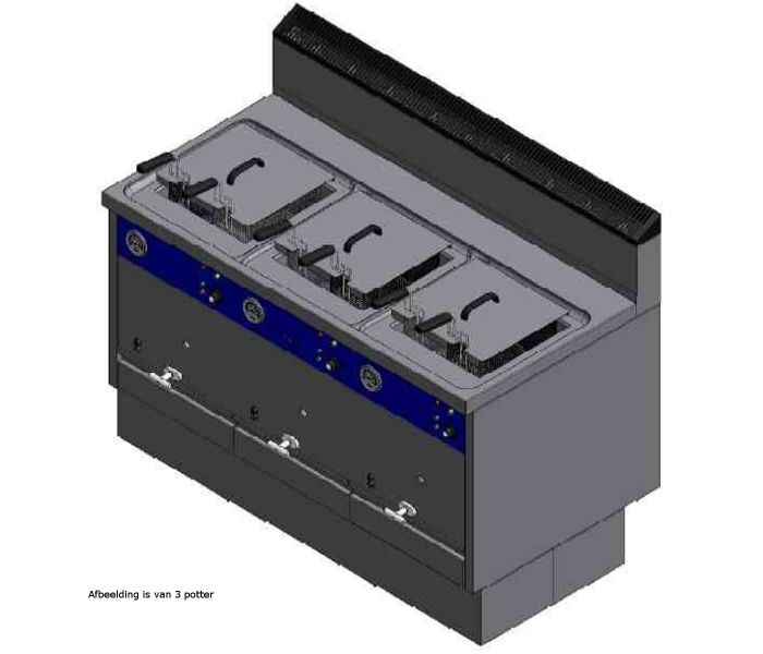 Rubbens gasfriteuse 2820V