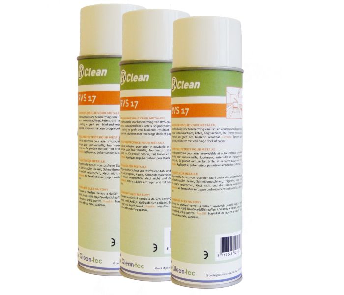 RVS 17 ONDERHOUDSOLIE 0,5 LTR