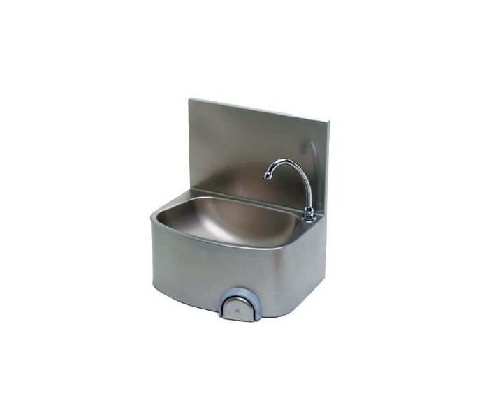 HANDENWASBAK 48x36 CM KNIEBED.