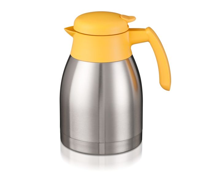 THERMOSKAN RVS 1,5 LTR. GEEL