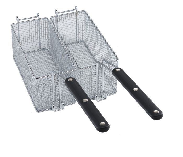 2 HALVE MANDEN 18&23L FRITEUSE