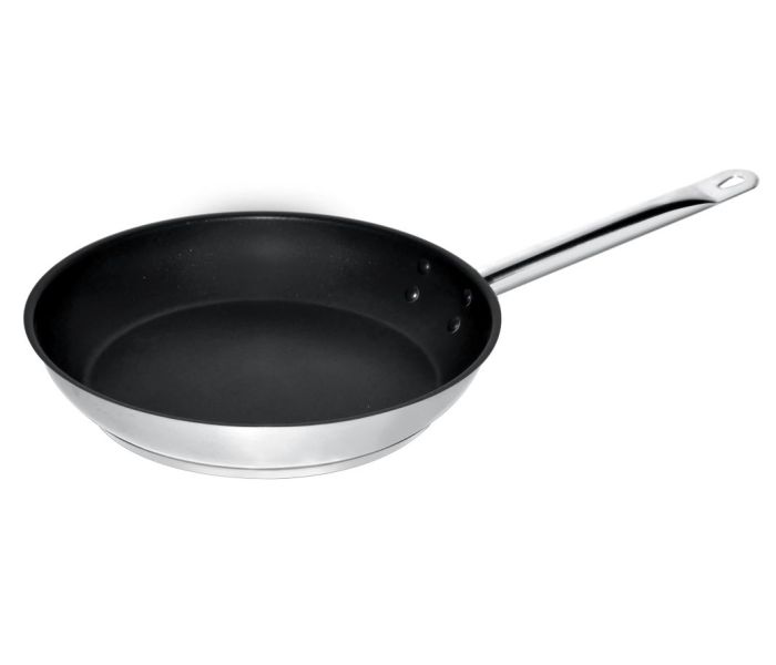 KOEKENPAN RVS+TEFLON ø24 2,3L