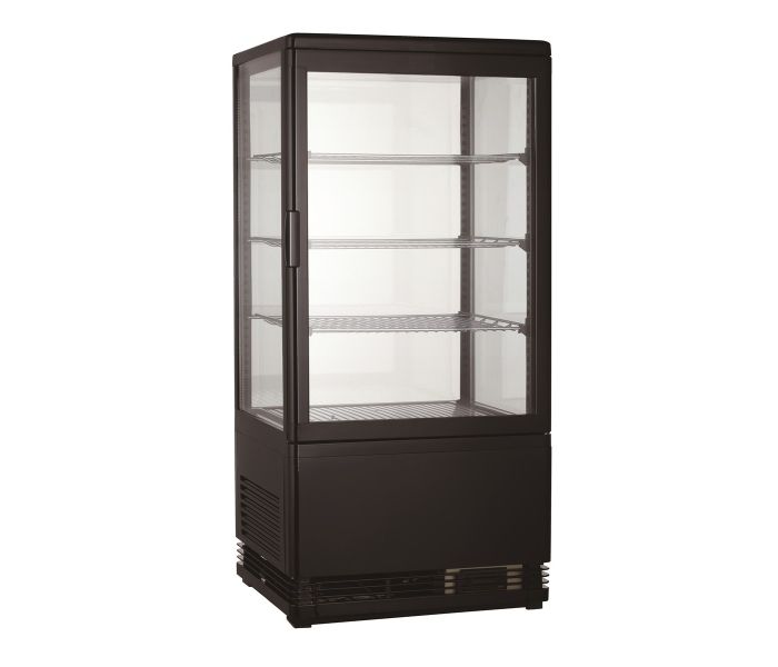 OPZETKOELVITRINE OKV-68 ZWART