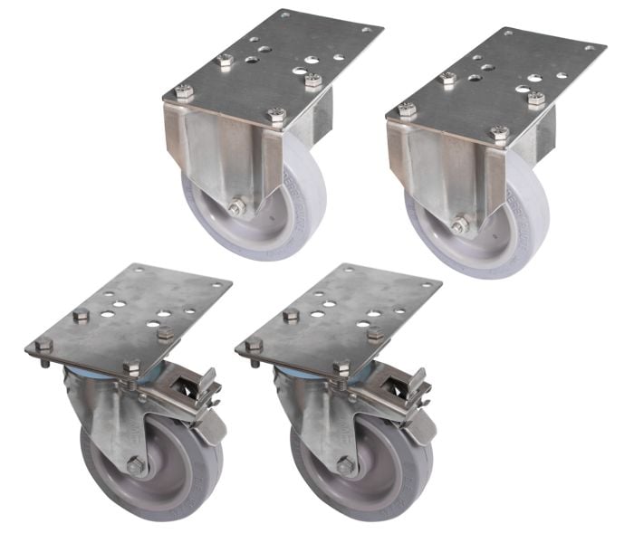 WIELSET NKR 4 STUKS/ 2 GEREMD