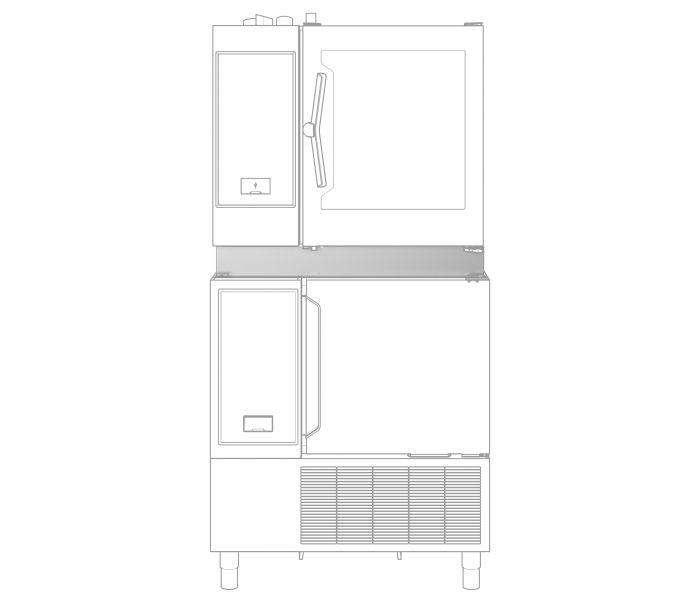 STAPELSET 61G+61G OVEN