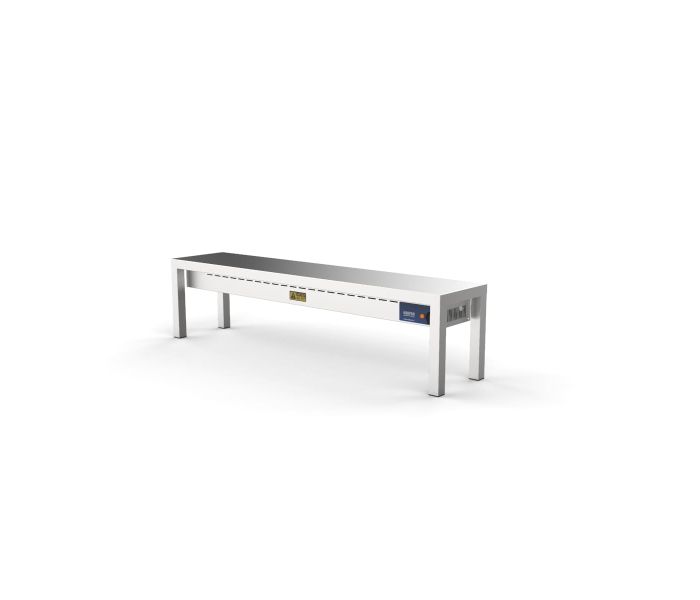 VERWARMDE ETAGERE ENKEL 1400MM